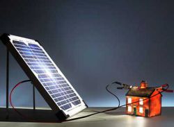 Солнечные панели и компоненты системы автономного электроснабжения
