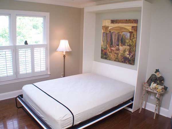 Кровать трасформер в спальне