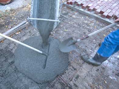 Применение бетонов
